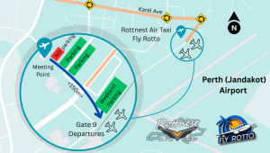 Rottnest Air Taxi Departure map