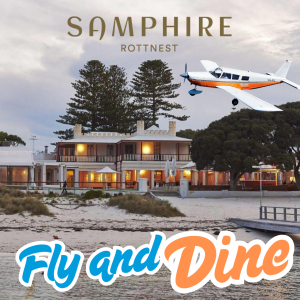 Fly and Dine packages at Rottnest Island