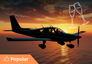 Sunset scenic flights